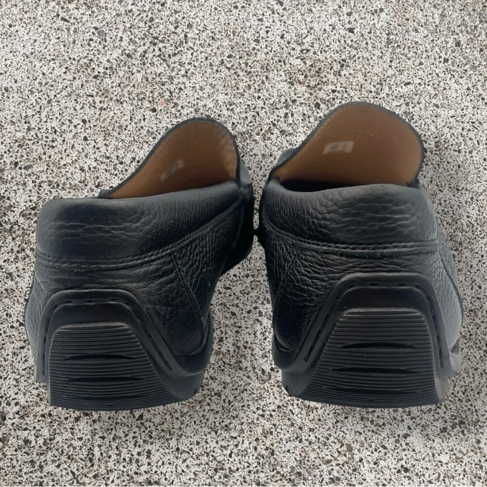 ECCO Men's Black Driving Loafers